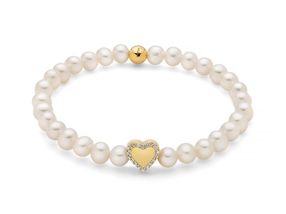 Bracciale Miluna Donna Giochi di perle in Argento Perla PBR3505G-TPZ - PBR3505G-TPZ